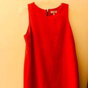 Red summer dress